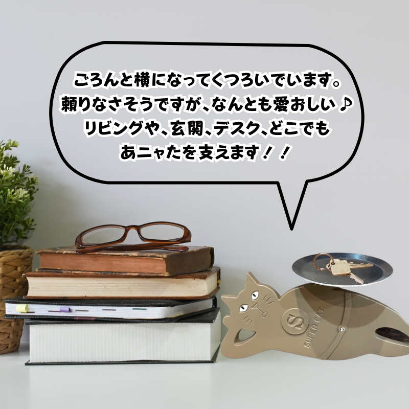 スーパーキャット | アクセサリートレイ(ゴロね)