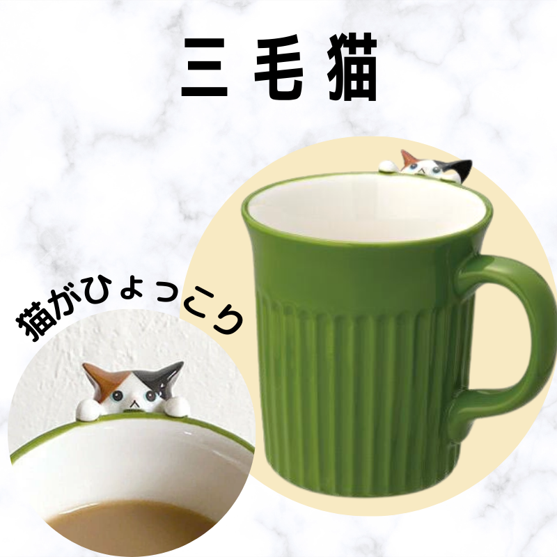 にらめっこ猫マグ